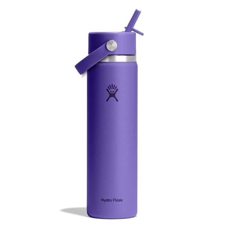 HYDRO FLASK HYDRO FLASK 24 Oz Wide Flex Straw Cap Utopia Purple