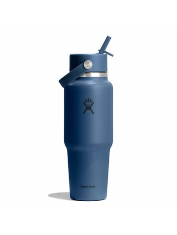 HYDRO FLASK HYDRO FLASK 32 Oz Wide Flex Straw Travel Bottle Harbor Blue