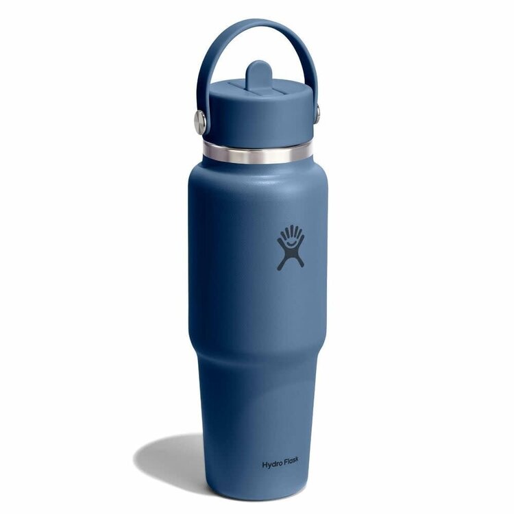 HYDRO FLASK HYDRO FLASK 32 Oz Wide Flex Straw Travel Bottle Harbor Blue