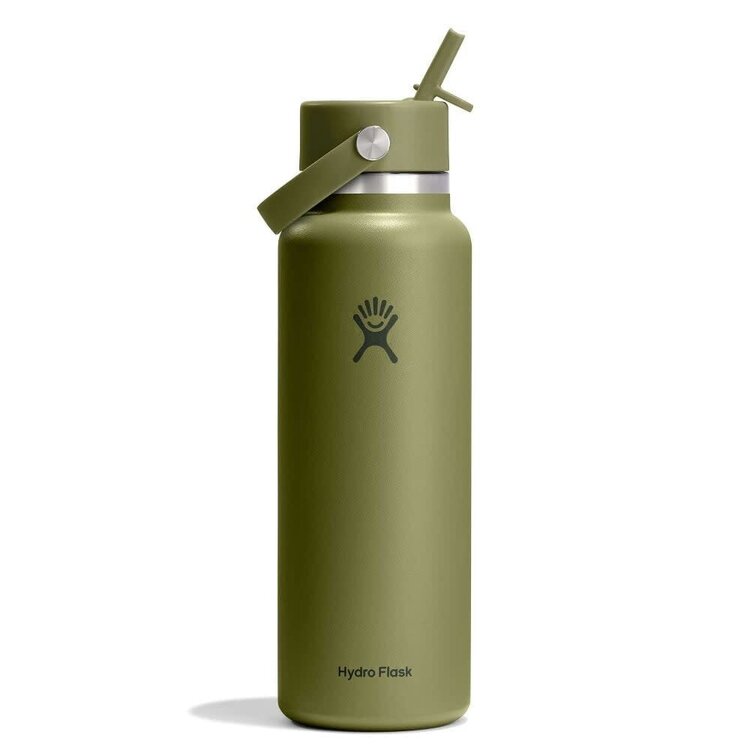 HYDRO FLASK HYDRO FLASK 40 Oz Wide Flex Straw Cap Palmer Green