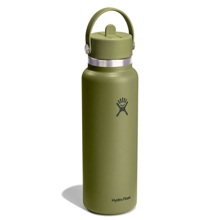 HYDRO FLASK HYDRO FLASK 40 Oz Wide Flex Straw Cap Palmer Green