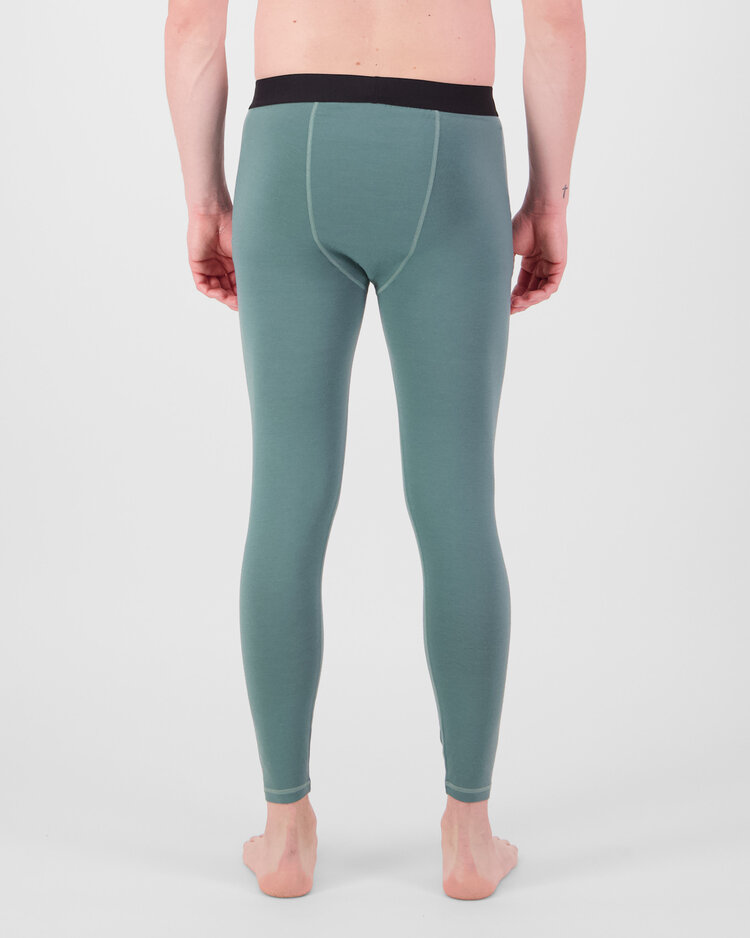 MONS ROYALE MONS ROYALE Mens Cascade Merino Base Layer Legging Burnt Sage