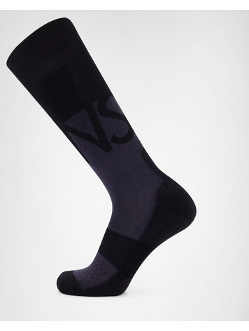 MONS ROYALE MONS ROYALE Unisex Ultra Cushion Merino Snow Sock Black / 9 Iron