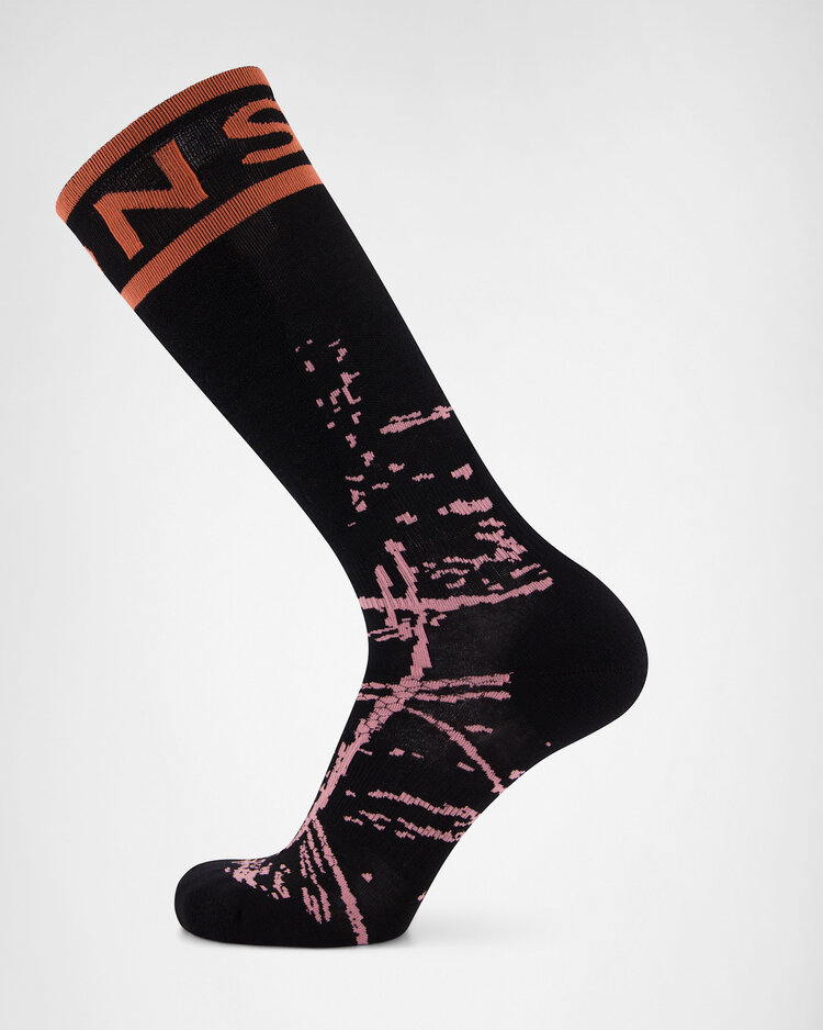MONS ROYALE MONS ROYALE Unisex Atlas Merino Snow Sock Airbrush