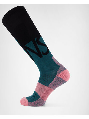 MONS ROYALE MONS ROYALE Unisex Ultra Cushion Merino Snow Sock Jasper / Black