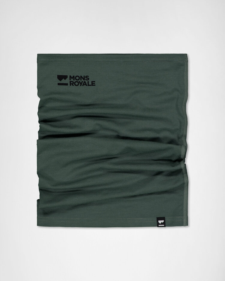 MONS ROYALE MONS ROYALE Unisex Daily Dose Merino Neckwarmer Burnt Sage