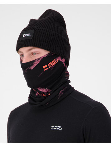 MONS ROYALE MONS ROYALE Unisex Daily Dose Merino Neckwarmer Airbrush