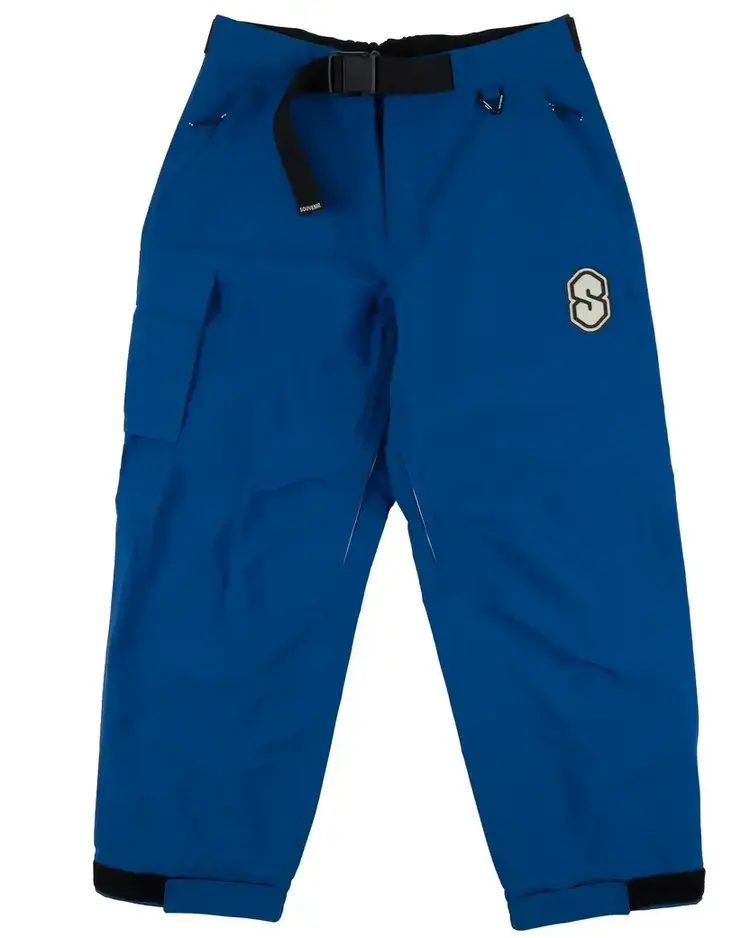 SOUVENIR SOUVENIR 3 Ply Ripstop Pant Petrol Blue