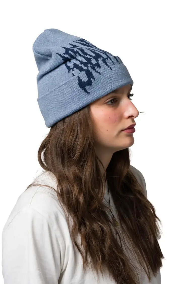 SOUVENIR 53B SOUVENIR DIRTY CUFF BEANIE BLUE FOG