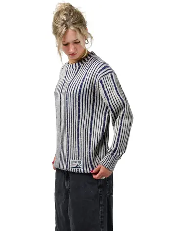 SOUVENIR SOUVENIR Chunky Knit Navy