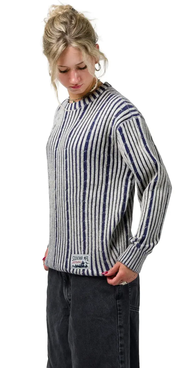 SOUVENIR 17D SOUVENIR CHUNKY KNIT NAVY