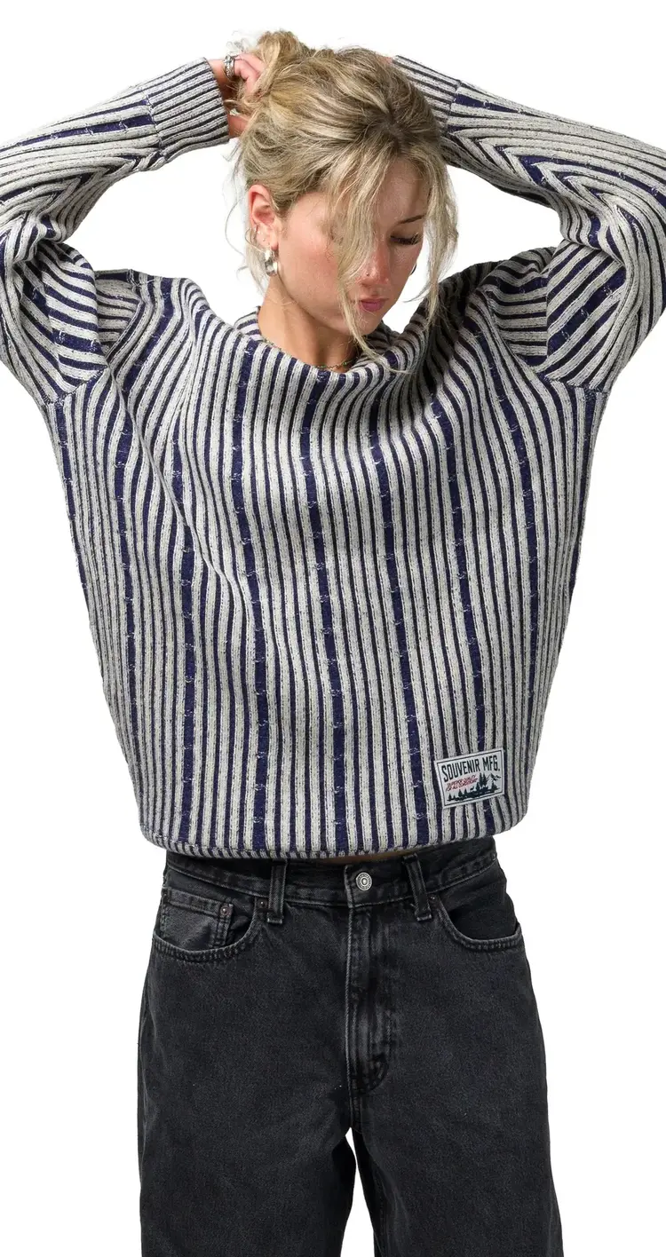 SOUVENIR 17D SOUVENIR CHUNKY KNIT NAVY