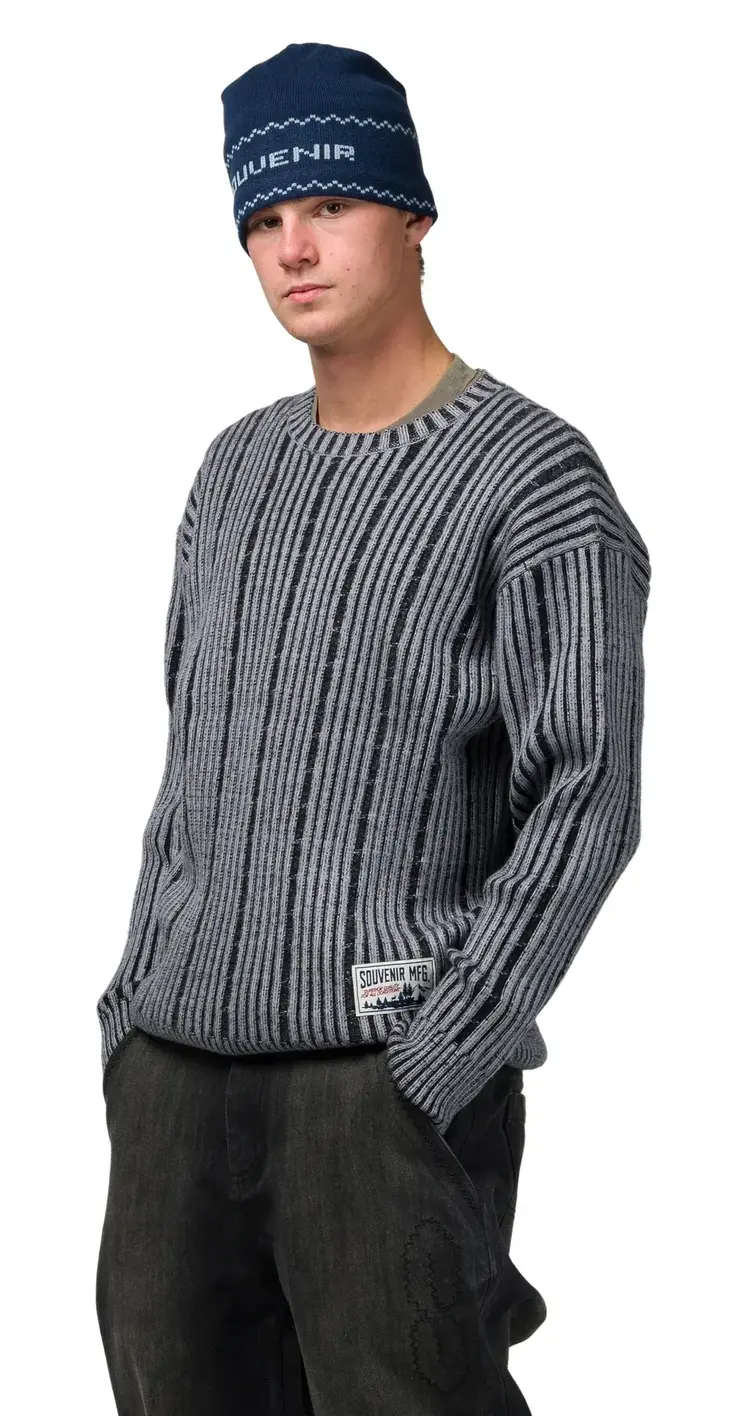 SOUVENIR 17D SOUVENIR CHUNKY KNIT NAVY