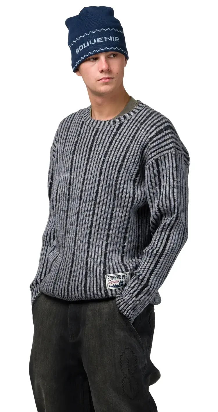 SOUVENIR 17D SOUVENIR CHUNKY KNIT NAVY