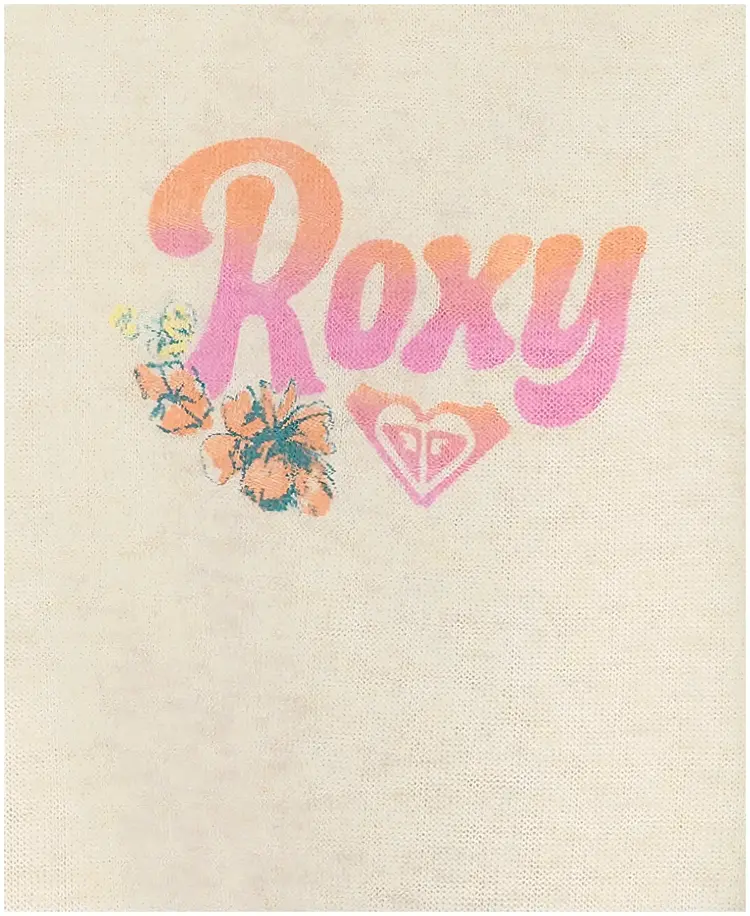ROXY ROXY Little Girls Coastal Cruiser Zip Hoodie Oatmeal Heather