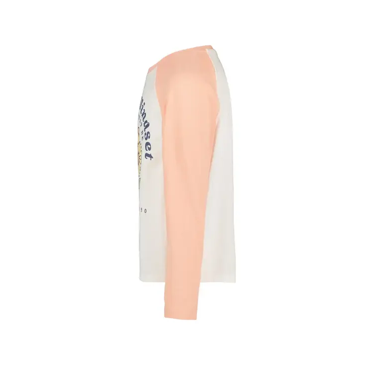 ROXY ROXY Girls Sunshine Mindset Ls Tee Coral Pink Heather