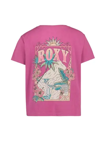 ROXY ROXY Girls Peak Blossom Tee Purple Orchid Heather