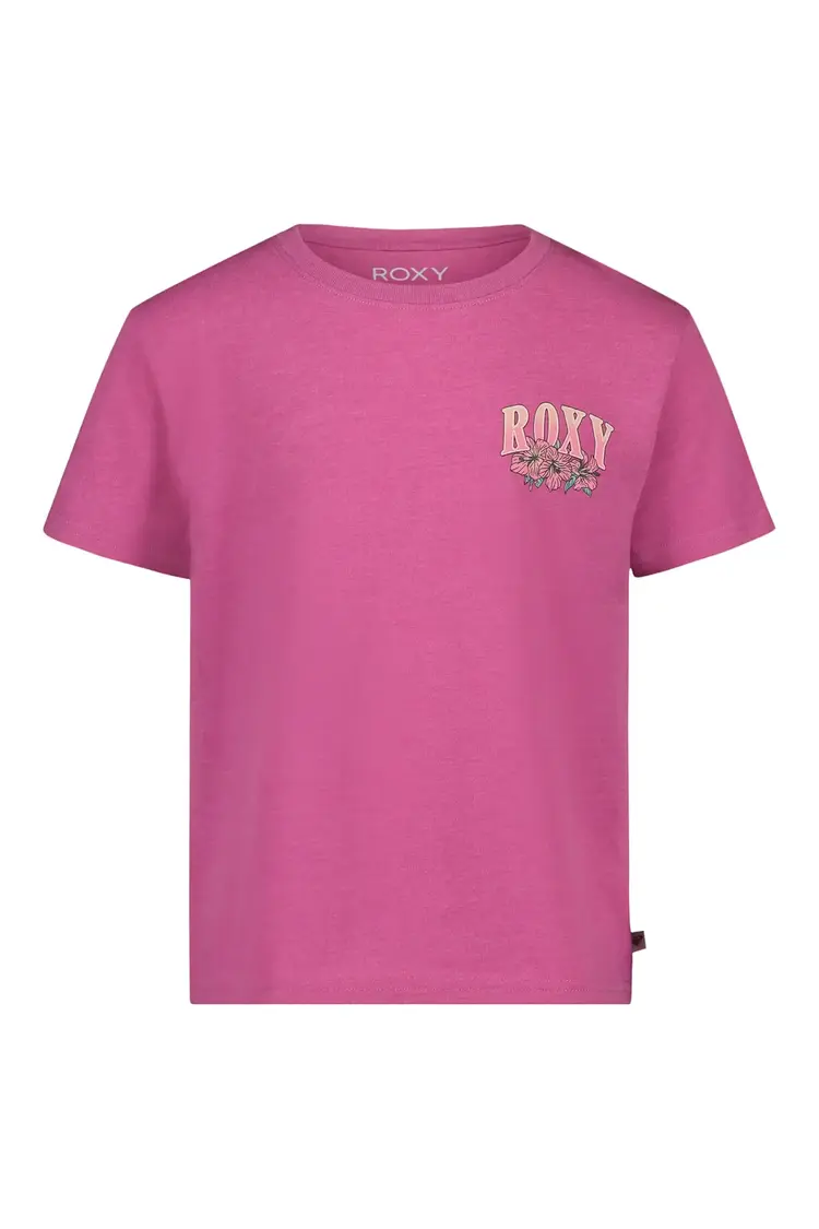 ROXY ROXY Girls Peak Blossom Tee Purple Orchid Heather