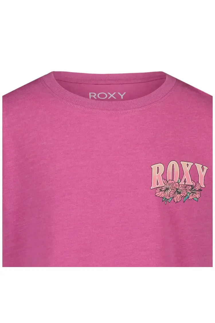 ROXY ROXY Girls Peak Blossom Tee Purple Orchid Heather