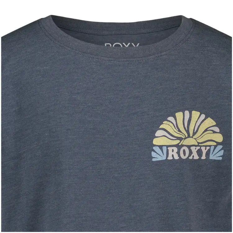 ROXY ROXY Girls Free Your Mind Tee Vintage Indigo Hea