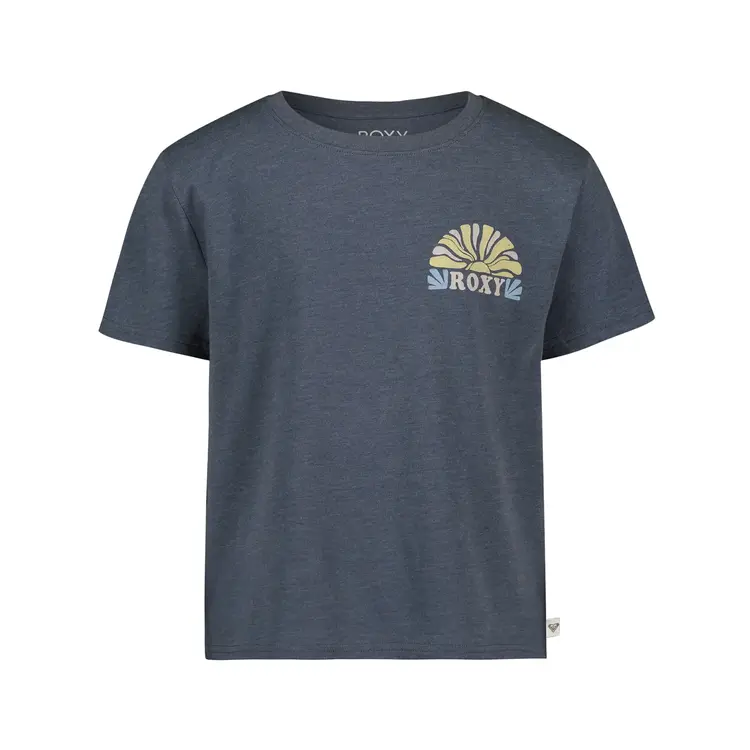 ROXY ROXY Girls Free Your Mind Tee Vintage Indigo Hea