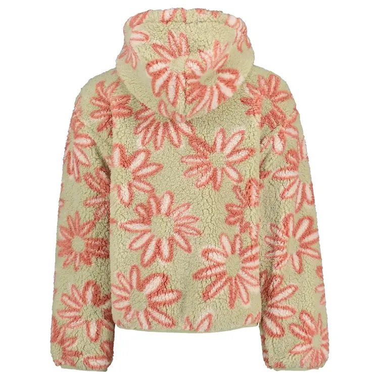 BILLABONG ROXY Girls Just In Time Half Zip Light Avocado