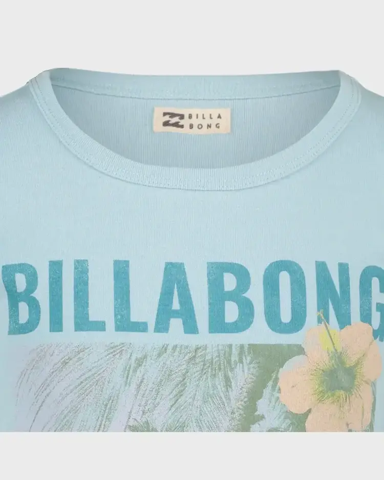 BILLABONG ROXY Girls Take A Moment T-Shirt Canal Blue