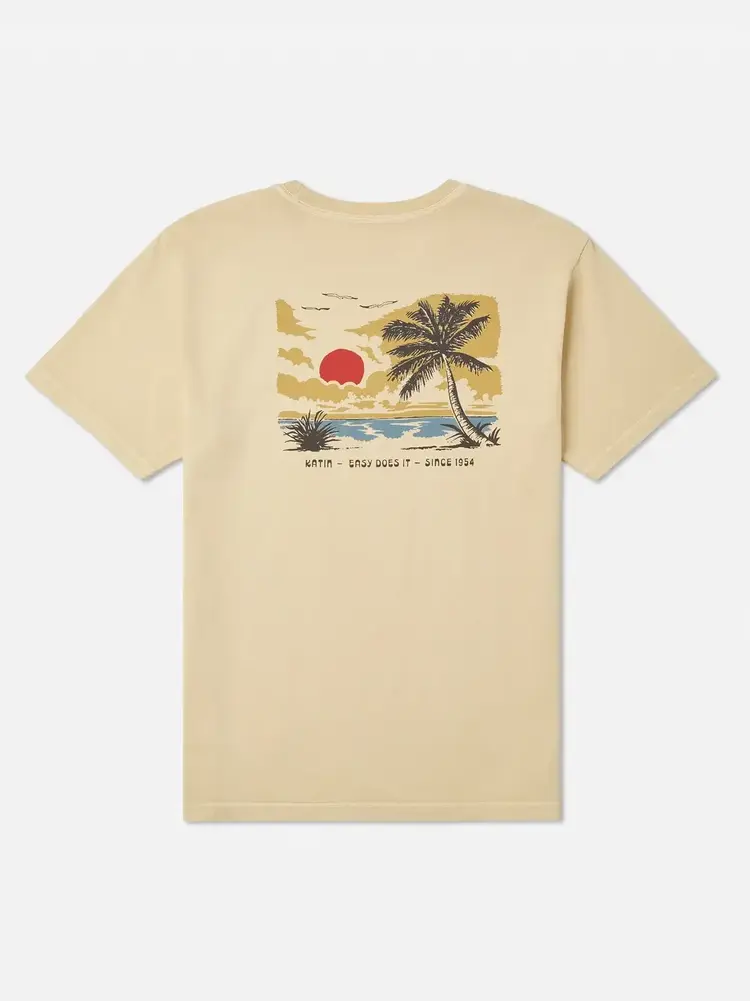 KATIN KATIN Boys Bien Tee Dusty Yellow Vintage Wash