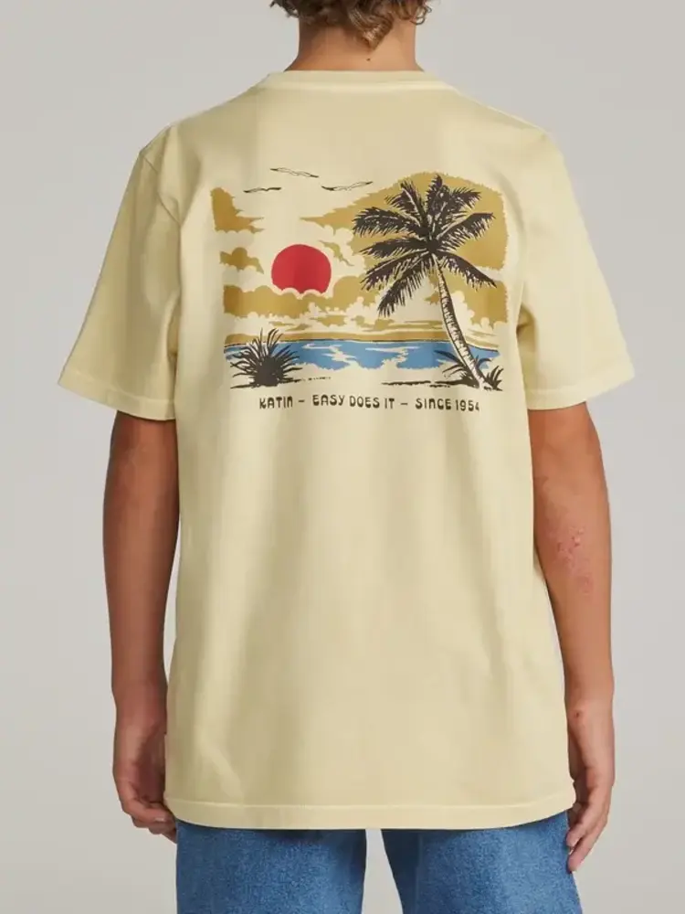 KATIN KATIN Boys Bien Tee Dusty Yellow Vintage Wash