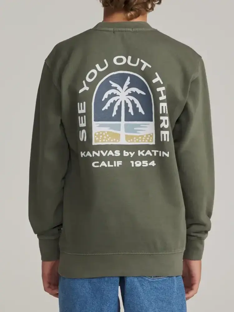 KATIN KATIN Boys Passage Crew Clover Vintage Wash