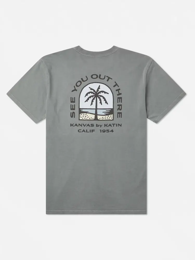 KATIN KATIN Boys Passage Tee Graphite Vintage Wash