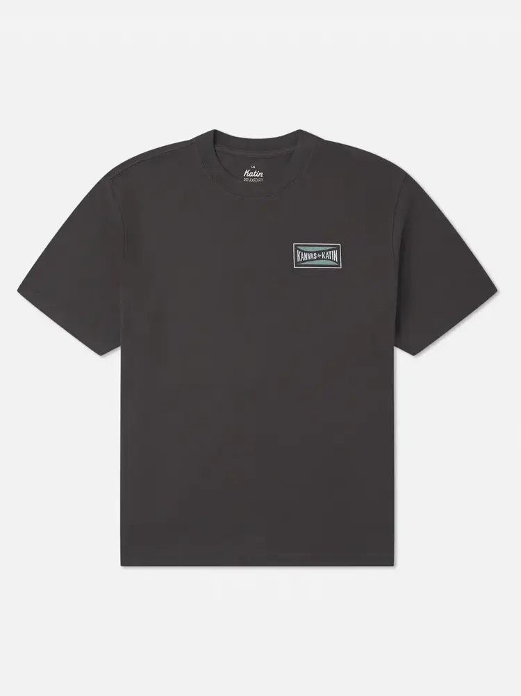 KATIN KATIN Boys Scrubber Box Fit Tee Black Vintage Wash