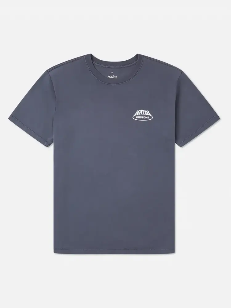 KATIN KATIN Boys Voyager Tee Washed Blue Vintage Wash