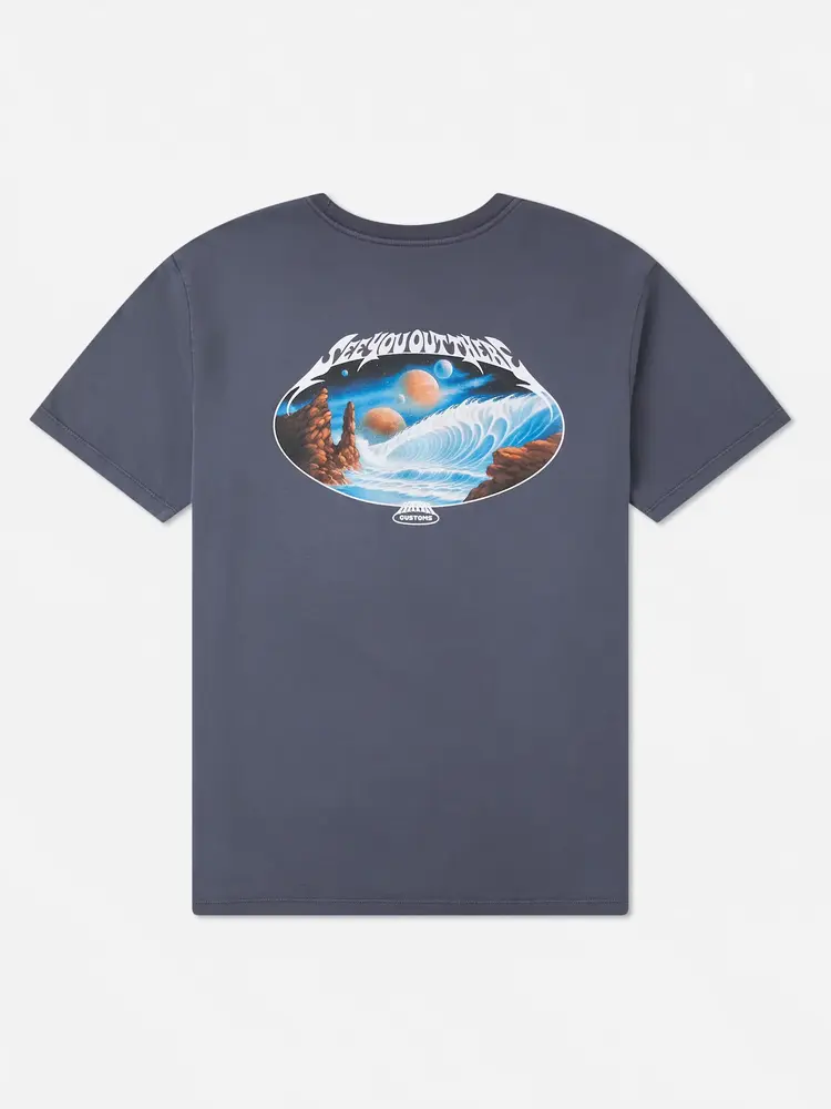 KATIN KATIN Boys Voyager Tee Washed Blue Vintage Wash