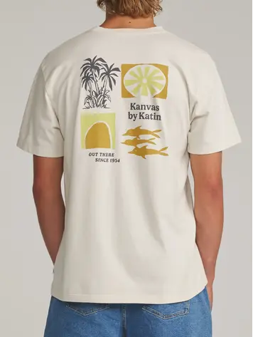 KATIN KATIN Carve Tee Vintage White