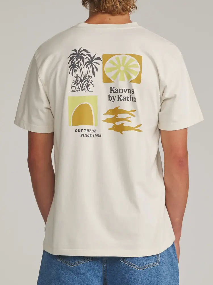 KATIN KATIN Carve Tee Vintage White