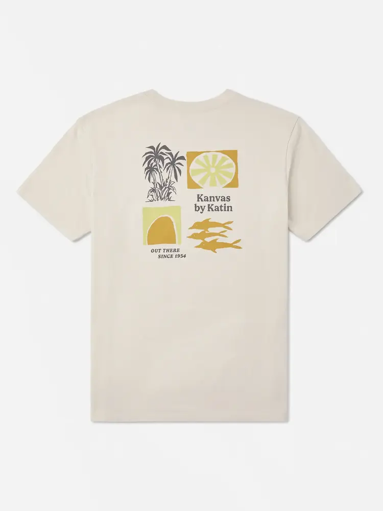 KATIN KATIN Carve Tee Vintage White