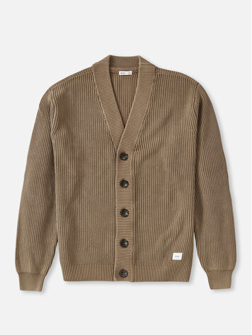 KATIN 24B KATIN GALLANT CARDIGAN SWEATER LIGHT BROWN