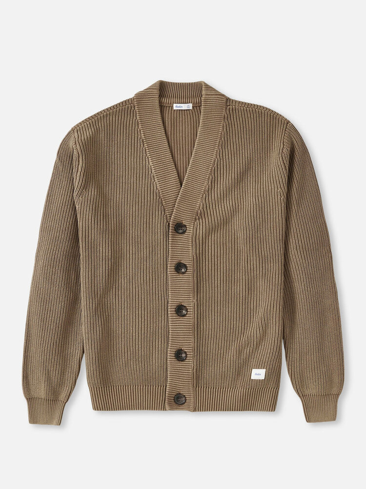 KATIN 24B KATIN GALLANT CARDIGAN SWEATER LIGHT BROWN