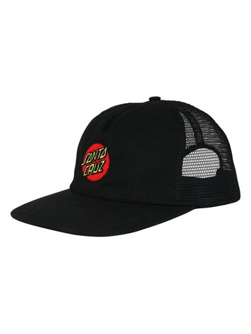 SANTA CRUZ 50A SANTA CRUZ SNAPBACK CRUZ EMBROIDERED BLACK