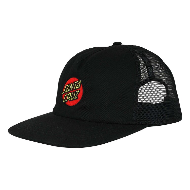 SANTA CRUZ 50A SANTA CRUZ SNAPBACK CRUZ EMBROIDERED BLACK