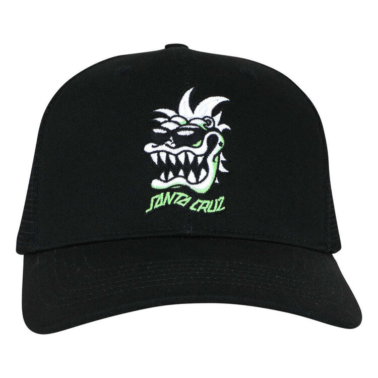 SANTA CRUZ 52B SANTA CRUZ TRUCKER HAT SC GREMLIN BLACK
