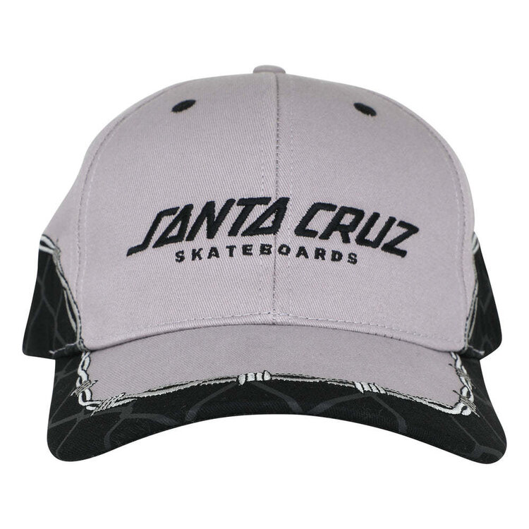 SANTA CRUZ 52D SANTA CRUZ SNAPBACK SPOT GREY CHAIN