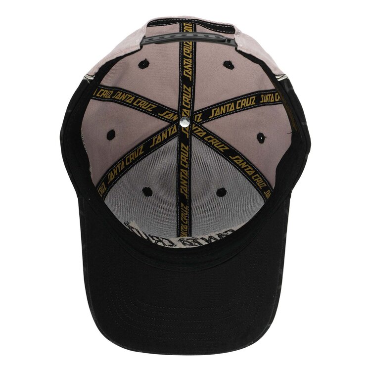 SANTA CRUZ 52D SANTA CRUZ SNAPBACK SPOT GREY CHAIN