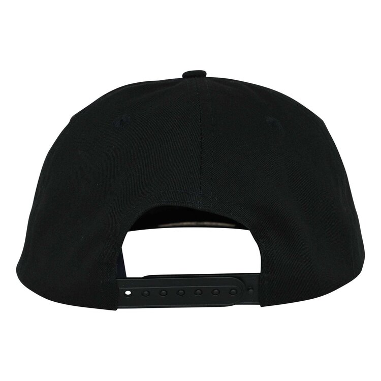 SANTA CRUZ 53B SANTA CRUZ SNAPBACK PAY OFF STACK STRIP BLACK