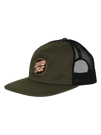 SANTA CRUZ 54A SANTA CRUZ SNAPBACK CRUZ EMBROIDERED OLIVE/BLACK