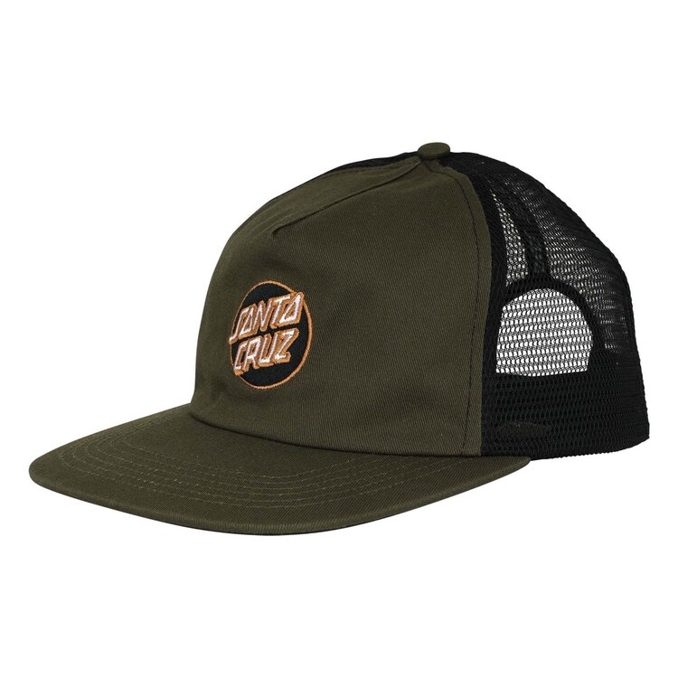 SANTA CRUZ 54A SANTA CRUZ SNAPBACK CRUZ EMBROIDERED OLIVE/BLACK