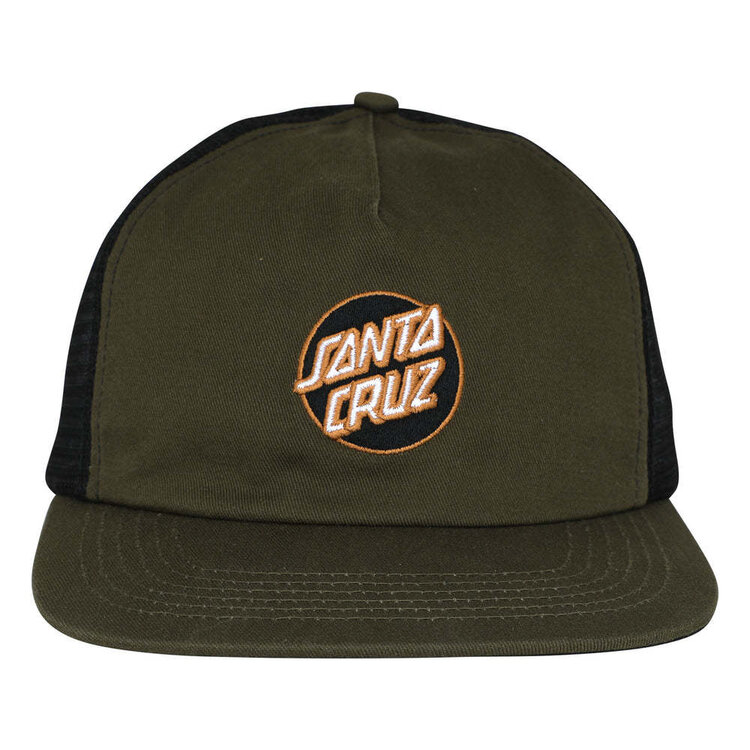 SANTA CRUZ 54A SANTA CRUZ SNAPBACK CRUZ EMBROIDERED OLIVE/BLACK