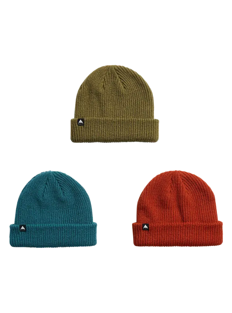 BURTON BURTON Kids' DND Beanie (3 Pack) Spiced Chai/Deep Emerald/Forest Moss