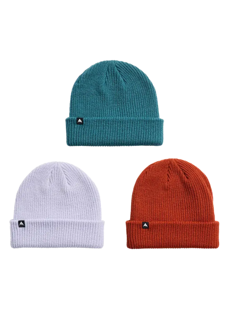 BURTON BURTON DND Beanie (3 Pack) Atlantic Teal/Spiced Chai/Moondust Purple